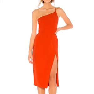 Lovers + Friends Lazo Midi Dress NWT